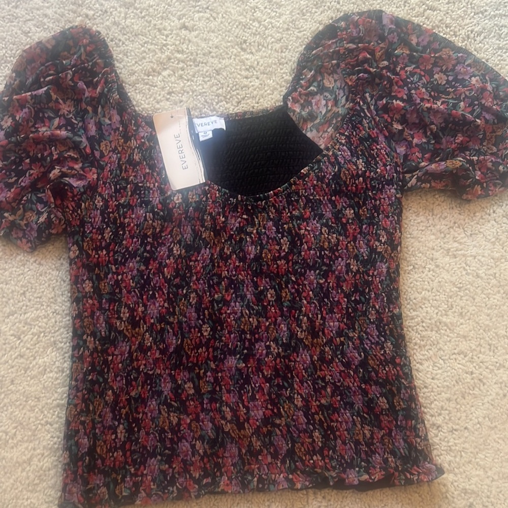 Anika Rouched Mesh Top - Picture 5 of 6